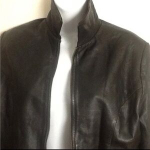 VERSACE Women Leather Jacket